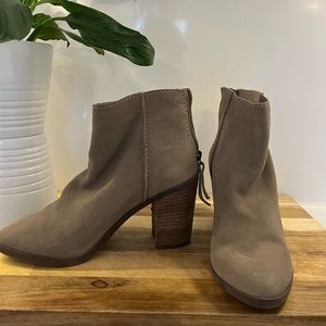 Beige Booties
